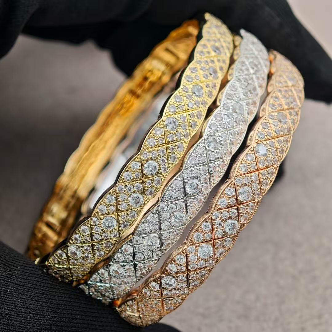Crystal bangle bracelets