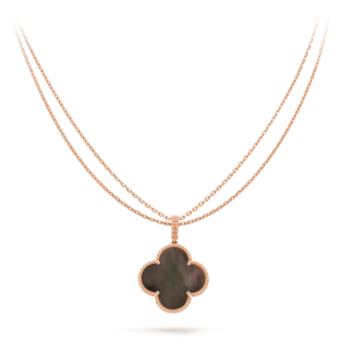 VCA Mother Of Pearl26mm Necklace - Rose Gold