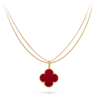 VCA Onyx26mm Necklace - Yellow Gold / Rose Gold