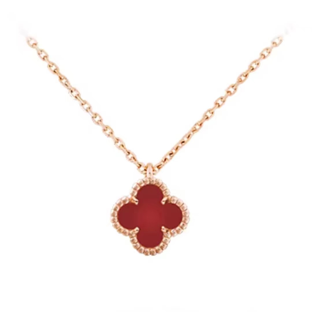 VCA Mini Carnelian Neck Accessory - Warm Tone / Rose Tone