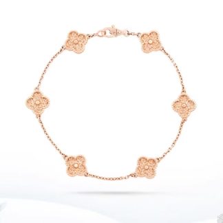 VCA Mini Onyx Bracelet - Yellow Gold / Rose Gold / White Gold