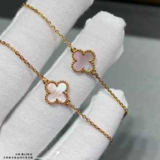 VCA Mini Bracelet - Yellow Gold / Rose Gold