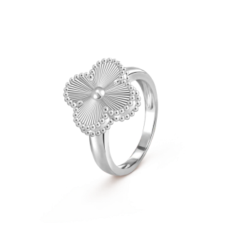 VCA Ring(Plain) - Yellow Gold / White Gold