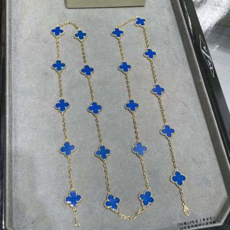 VCA Ten Motif Necklace - Yellow Gold