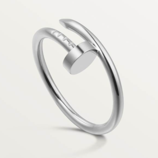 C Plain Ring - White Gold Rose Gold Yellow Gold