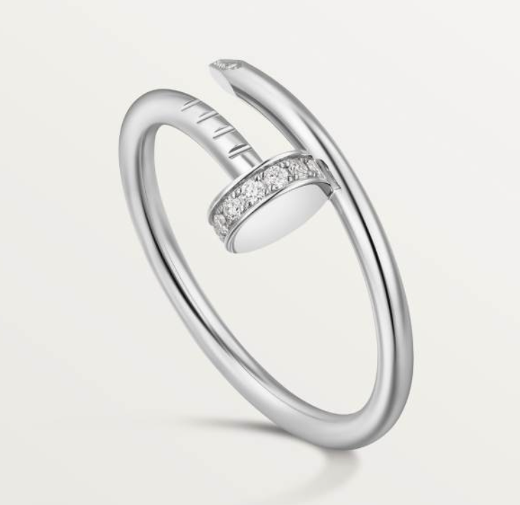 C Crystal Hand Accessory - Light Tone Rose Tone Warm Tone