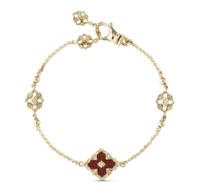 BUC Small Carnelian Bracelet - Yellow Gold