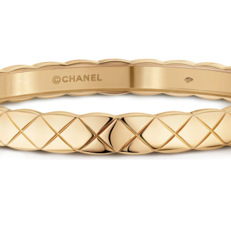 CH COCOWide Plain Bangle (CNC+) - White Gold Rose Gold Yellow Gold