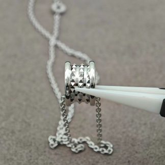 BVL Necklace - White Gold