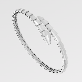 BVL Bangle - White Gold Rose Gold Yellow Gold=