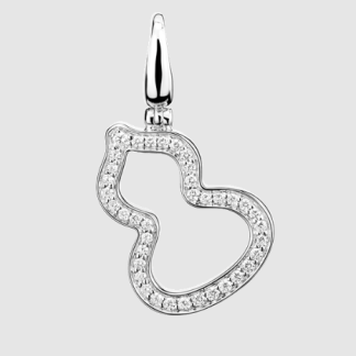 Q Wulu Necklace - White Gold /