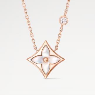 LV LVMother Of Pearl Necklace - Rose Gold