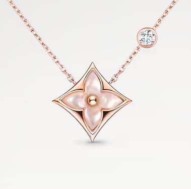 LV LVMother Of Pearl Neck Accessory - Rose Tone