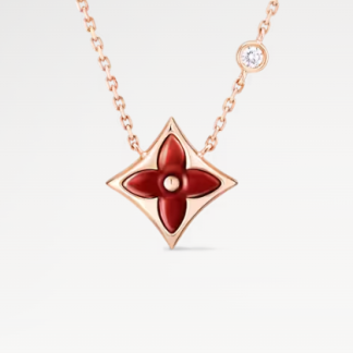 LV LVCarnelian Necklace - Rose Gold