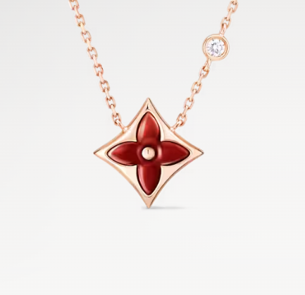 LV LVCarnelian Necklace - Rose Gold
