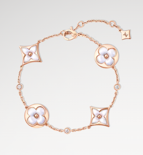 LV LVMother Of Pearl Wrist Accessory - Rose Tone