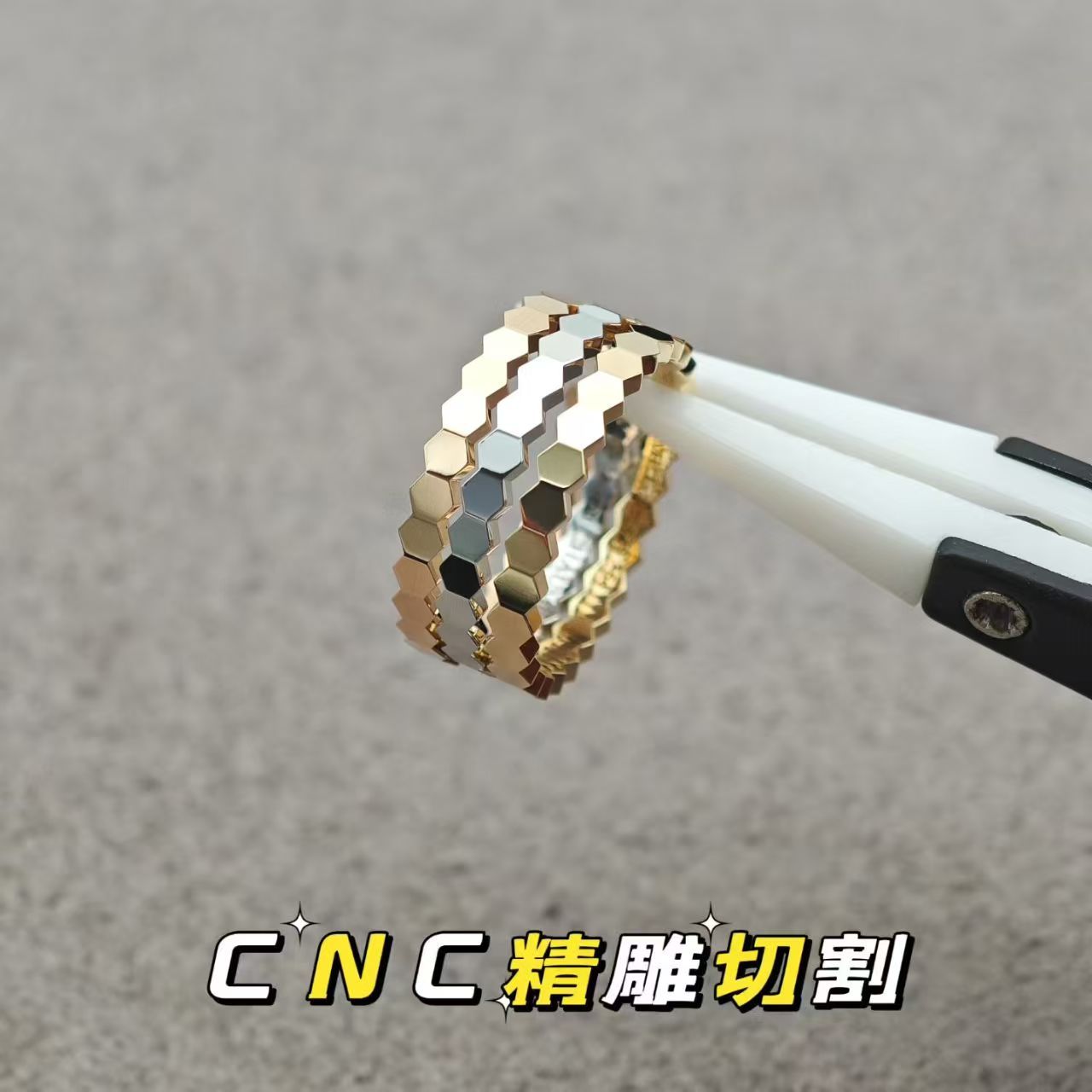 CHA Plain Ring - Yellow Gold / Rose Gold / White Gold