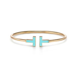 TCO T Bangle - Yellow Gold