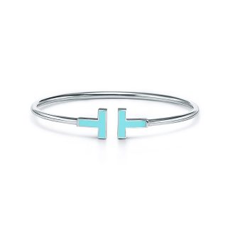 TCO T Bangle - White Gold